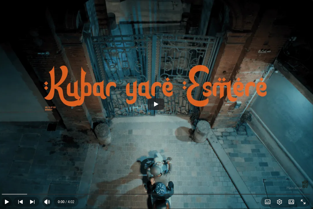 Mîrkut — Kubar Yarê Esmerê (clip vidéo)